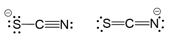 Scn Molecular Geometry