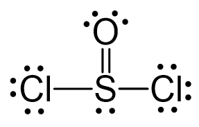 lewis dot structure for socl2