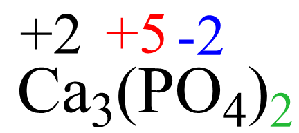 Ca3(PO4)2 oxidation numbers