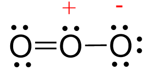 ozone lewis structure